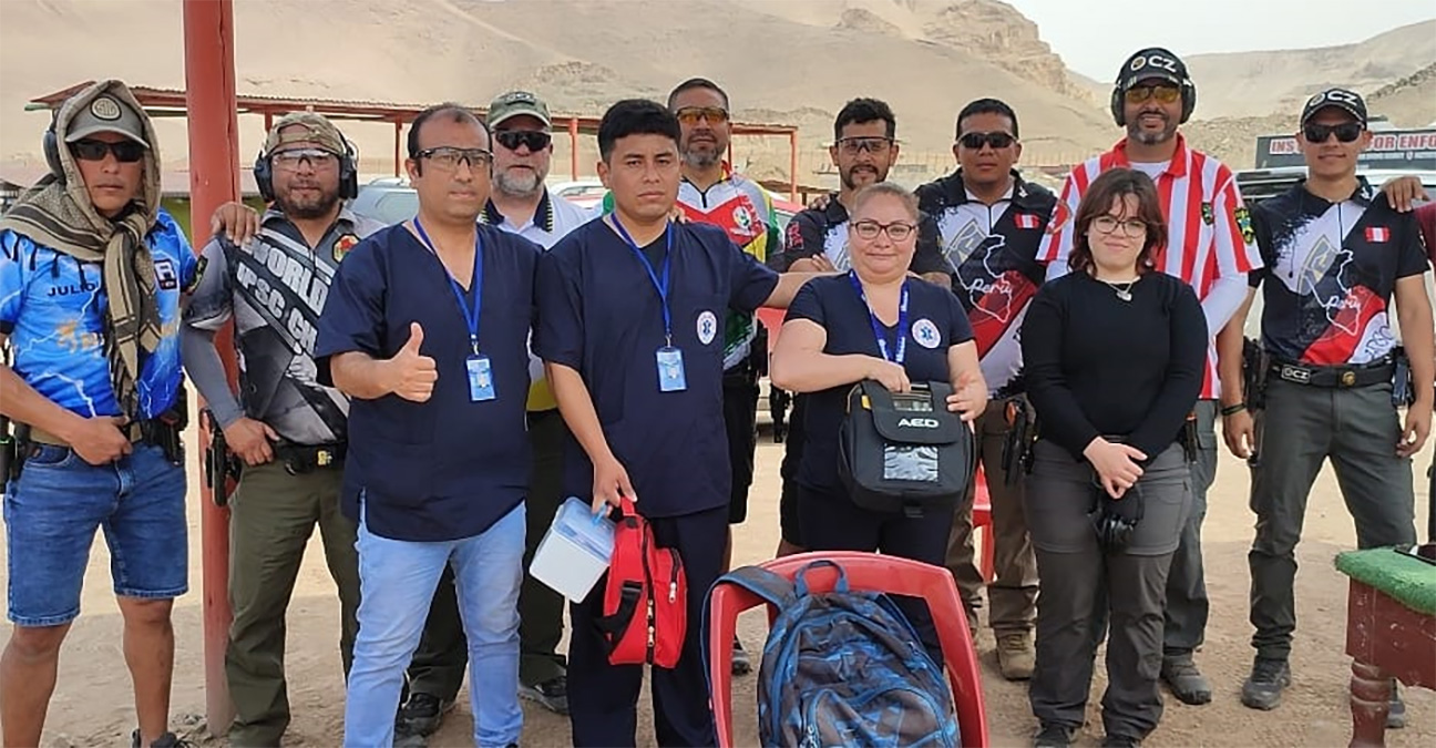 Asistencia con ambulancia.